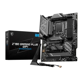 Материнская плата/ MB MSI INTEL Z790 s1700, 4xDDR5(256GB), HDMI 2.1/DP, 1xPCIe 5.0x16, 1xPCIe 4.0x16, 1xPCIe 3.0x16, 1xPCIe 3.0, 1xLAN (2.5GbE), Wi-Fi, BT, 6xSATA 6Gb/s, 4xM.2, 1xUSB-C, 3xUSB 3.2, 4xUSB 2.0, ATX