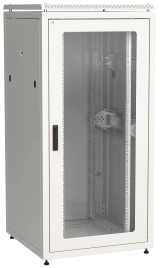 ITK LINEA N 33U 800х800мм стекл. пер. дв. задн. металл. сер.
