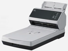 Ricoh(PFU) fi-8250 Документ сканер А4, двухсторонний, 50 стр/мин, автопод. 100 листов, cо встроенным планшетом, USB 3.2, Gigabit Ethernet/ Ricoh(PFU) fi-8250, Document scanner, A4, duplex, 50 ppm, ADF 100 + Flatbed, USB 3.2, Gigabit Ethernet