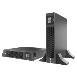 Источник бесперебойного питания/ ONTEK SM RT 1, версия 2, 1 кВА/1 кВт (PF=1), 1ф/1ф, 2U с внутренними аккумуляторами 2х12В/9Ач