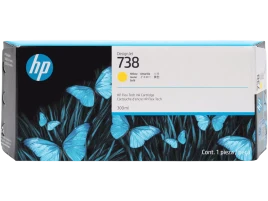 Картридж/ HP 738 300-ml Yellow DesignJet Ink Cartridge