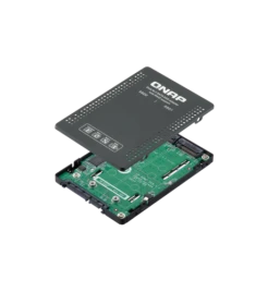 Адаптер/ QNAP QDA-A2MAR HDD/SSD drives adapter 2 x M.2 2280 SATA SSD -> 1 x SATA 2.5" , Transfer rate 6 Gb/s. Supports RAID 0, 1, JBOD. w/o HDD