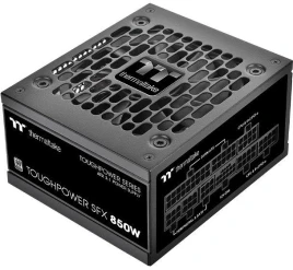 Блок питания Thermaltake SFX 850W Toughpower SFX850 Gen.5 80+ platinum (20+4pin) APFC 90mm fan 8xSATA Cab Manag RTL [PS-STP-0850FNFAPE-1]