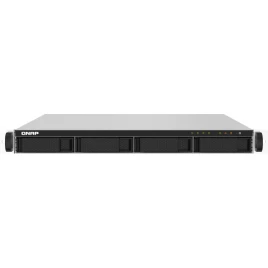 Сетевое хранилище без дисков/ SMB QNAP TS-432PXU-2G 4-Bay quad-core AL324 64-bit 1.7 GHz rackmount NAS with 250W PSU, 2GB DDR4 UDIMM RAM (max 1x16GB), SATA 6Gb/s, 2x 10GbE SFP+ LAN, 2x2.5 GbE LAN, 1x PCIe Gen2 x2 slot. W/o RAIL-B02