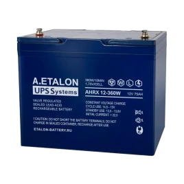Аккумулятор A.ETALON AHRX 12В 75 А/ч