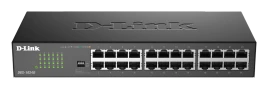 Коммутатор/ Неуправляемый коммутатор, 24x1000Base-T, DIP-переключатель, защита от статического электричества до 1 кВ