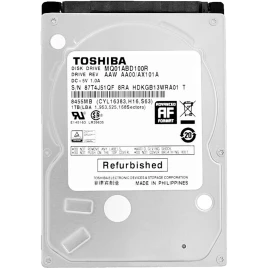 Жесткий диск/ HDD Toshiba SATA 1TB 2.5" 6.0 Gbit/s 5400 rpm 8Mb OFFICIAL RECERTIFIED 1 year warranty (replacement WD10SPZX, ST1000LM048, ST1000LM035, WD10EZRZ, WD10EZEX, ST1000DM003, ST1000DM010)