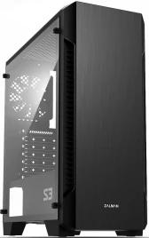 Корпус Zalman S3 черный ATX 7x120mm 2xUSB2.0 1xUSB3.0 audio bott PSU [S3 BLACK]