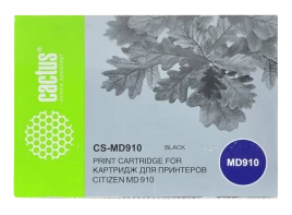 -/ Картридж матричный Cactus CS-MD910 черный для Citizen MD-910