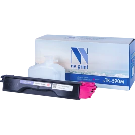 -/ Тонер-картридж NVP NV-TK-590 Magenta для Kyocera FS-C5250DN/ C2026MFP/ C2026MFP+/ C2126MFP/ C2126MFP+/ C2526MFP/ C2626MFP/ Ecosys P6026cdn (5000k)