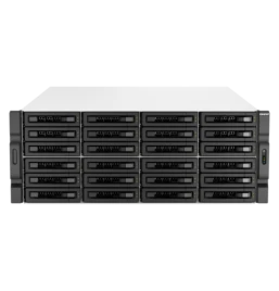 Сетевое хранилище без дисков/ ENTERPRISE QNAP TS-h3087XU-RP-E2378-64G QuTS hero NAS, Xeon E-2378 8C 16T 2.6-4.8GHz, 64 GB ECC DDR4 (4 x 16 GB) up to 128GB (4 x 32 GB), 30-bay (24 x 3.5-inch SATA + 6 x 2.5-inch SATA), 2x10 GbE, 2x2.5 GbE, 3xPCIe Slot (2 x