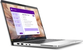Ноутбук Dell Pro 14 Plus Core Ultra 7 265U 16Gb SSD1Tb Intel Graphics 14" WVA FHD+ (1920x1200) Linux grey WiFi BT Cam (PRO14PL-5655)