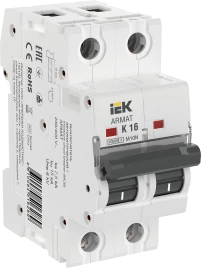 ARMAT Авт. выкл. M10N 2P K 16А IEK