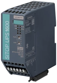 SITOP UPS1600 10A USB БЛОК БЕСПЕРЕБОЙНОГО ЭЛЕКТРОПИТАНИЯ С USB-ИНТЕРФЕЙСОМ ВХОД: DC 24 V ВЫХОД: DC 24 V/10 A