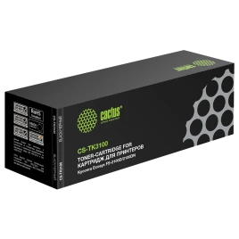-/ Картридж лазерный Cactus CS-TK3100 TK-3100 черный (12500стр.) для Kyocera Ecosys FS-2100D/2100DN