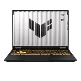 Ноутбук/ ASUS TUF F16 FX608JMR-RV114 16"(1920x1200 (матовый, 165Hz) IPS)/Intel Core i7 14650HX(2.2Ghz)/16384Mb/1024PCISSDGb/noDVD/Ext:nVidia GeForce RTX 5060(8192Mb)/Cam/BT/WiFi/90WHr/war 1y/2.2kg/Jaeger Gray/DOS