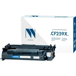 -/ Тонер-картридж NVP (БЕЗ ЧИПА) (БЕЗ ГАРАНТИИ) NV-CF259X для HP Laser Jet Pro M304/M404/M428 (10000k)