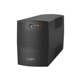 Башенный линейно-интерактивный ИБП/ ИБП CBR [UPS-TWP-101J-850] 850VA/510W, Schuko CEE 7 x2 outlets, LED, AVR, SEC, 12V/8Ah