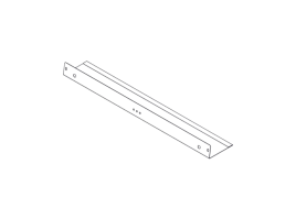 Separator for cable routing Systeme Electric, on the roof of Uniprom Rack cabinets 750mm wide