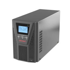 Онлайн ИБП ДКС серии Small Tower, 1000 ВА/900 Вт, клеммы, EPO, USB, RS- 232, RJ45, з/у 1А, 3 x 7 Ач