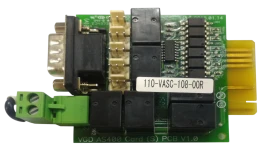 Релейная карта  POWERCOM AS400 mini, сухие контакты с гальванической развязкой, для ИБП серий MAS/MRT/MAC./ Powercom AS400 mini dry contact I/O card for MAS/MRT/MAC.