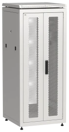 ITK LINEA N 28U 600х600мм распаш. перф. дв. задн. перф. сер.
