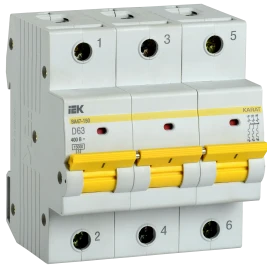 KARAT Авт. выкл. ВА47-150 3P D 63А 15кА IEK