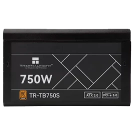 Блок питания 750W/ Power Supply Thermalright, 750W 80+ Bronze (ATX, 3.0, PCIe 5.0, Non-modular, 1x24(20+4)pin 550mm, 1xCPU*2 8(4+4)pin 600+150mm, 1xPCIe*2 8(6+2)pin 500+150mm, 1x12VHPWR PCIe 5.0 12+4pin 600mm, 1xSATA*3+MOLEX4pin*1 400+150+150+150mm, 1xSAT