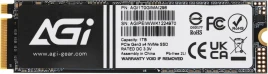 Твердотельный накопитель AGi PCIe 3.0 x4 1TB AGI1T0GIMAI298 AI298 M.2 2280