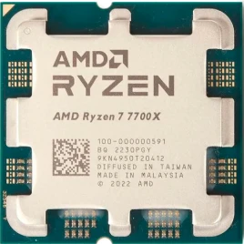 Процессор/ APU AM5 AMD Ryzen 7 7700X (Raphael, 8C/16T, 4.5/5.4GHz, 32MB, 105W,Radeon Graphic) OEM