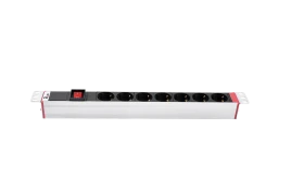 Гор блок розеток Rem-16, 1?16A, выкл, 7S, 19", вход C20