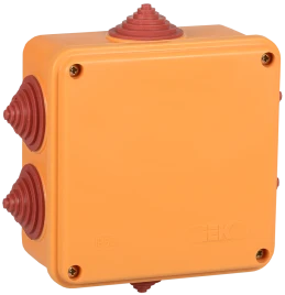 Коробка расп. огн. ПС 100х100х50мм 6P 6мм2 IP55 6 вв. IEK