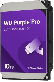 Жесткий диск/ HDD WD SATA3 10Tb Purple Pro 7200 512Mb 1 year warranty