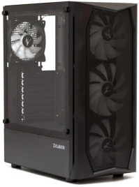 Корпус Zalman N4 REV.1 черный ATX 5x120mm 2x180mm 2xUSB2.0 1xUSB3.0 audio bott PSU [N4 REV.1 BLACK]