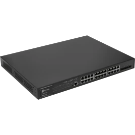 Коммутатор/ JetStream 28-port Gigabit L2+ Managed Switch with 24-port PoE+, PoE budget up to 384W, support SDN