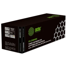 -/ Картридж лазерный Cactus CS-C069HBK 069H черный (7600стр.) для Canon i-SENSYS MF752Cdw MF752/MF754Cdw MF754