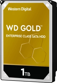 Жесткий диск/ RECERTIFIED HDD WD SATA3 1TB Gold 7200 RPM 128mb 1 year