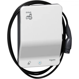 Интеллектуальная зарядная станция EVLINK 22 кВт с кабелем Type 2 и RFID