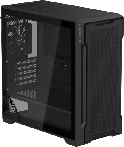 Корпус Gigabyte C102B GB-C102G черный mATX 7x120mm 4x140mm 2xUSB3.0 audio bott PSU [28300-C102B-2CRR] фото 2