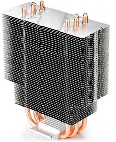 Кулер Deepcool Gammaxx 400 Blue Basic Soc-AM5/AM4/1200/1700/1851 черный 4-pin 18-30dB Al+Cu 130W 640gr Ret (DP-MCH4-GMX400P-BL) [DP-MCH4-GMX400P-BL] фото 5