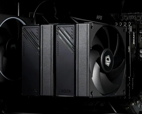 Кулер ID-Cooling Frozn A620 Soc-AM5/AM4/1200/1700/1851 черный 4-pin 29.85dB Al+Cu 270W 1190gr Ret (FROZN A620 BLACK) [FROZN A620 BLACK] фото 8