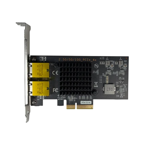 Сетевой адаптер/ Сетевой адаптер PCI-E x4, Intel X550AT2, 2x10GBase-T/5GBase-T/2.5GBase-T фото 1