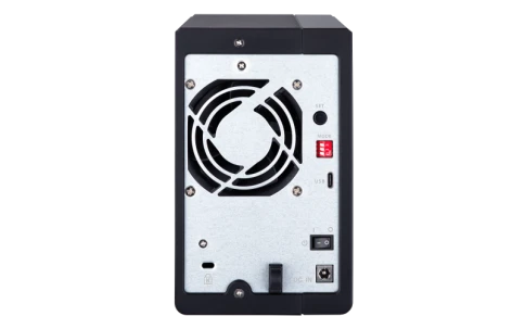 Полка расширения сетевого хранилища без дисков/ channel QNAP DAS TR-002 2-Bay 2.5/3.5 SATA  Type-C USB 3.1 Gen 1 (5 Gb/s ) Direct Attached Storage with Hardware RAID фото 4