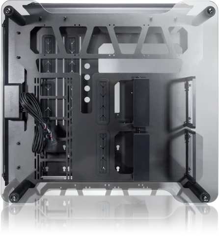Корпус без блока питания/ Case Raijintek ENYO, Full-Tower, TG, no fans, 4xUSB-A 3.0, SSI-EEB, E-ATX, ATX, mATX, mITX Black фото 7