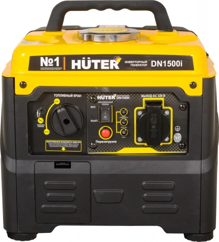 Генератор Huter DN1500i 1.2кВт фото 2