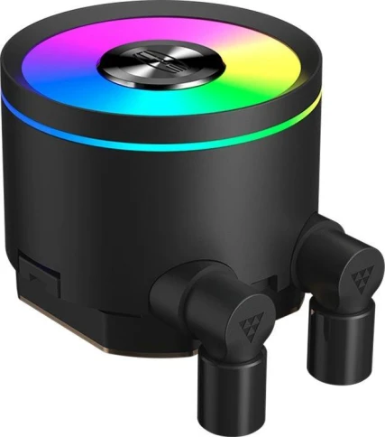 Система водяного охлаждения PcCooler DA360 Pro ARGB Soc-AM5/AM4/1200/1700/1851 черный 4-pin 33.8dB Al 300W Ret (DA360PRO-BKAWXX -GL) фото 3