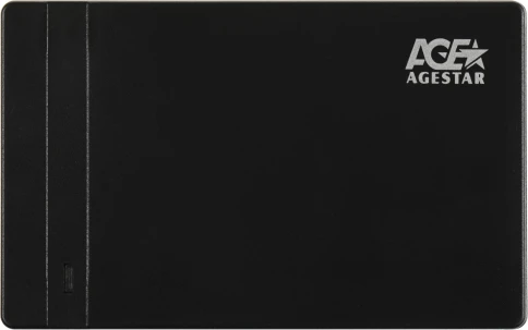 Внешний корпус для HDD/SSD AgeStar 31UB2P3C SATA USB3.2 пластик черный hotswap 2.5" фото 5