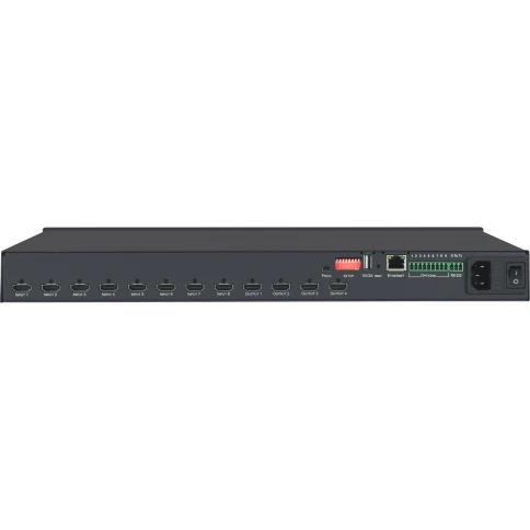 Матричный коммутатор 8х4 HDMI с независимой коммутацией эмбедированного звука; поддержка 4K60 4:4:4/ VS-84H2 [20-00011730] фото 2
