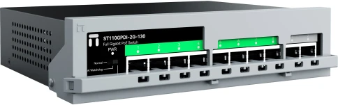 Коммутатор/ Gigabit PoE Switch with Attached Safety Lock фото 2
