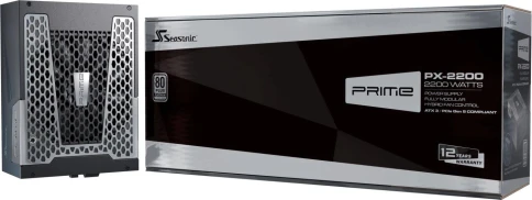 Блок питания Seasonic ATX 2200W Prime PX-2200 Gen.5 80+ platinum (20+4pin) APFC 135mm fan 18xSATA Cab Manag RTL [PX-2200 SRP-PPX222-A5A22ST] фото 3